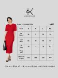  K457 Đầm Suông Đũi Bố Cao Cấp – Thanh Lịch, Tinh Tế & Tôn Dáng | Kenosho 