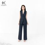  Bộ Suit gồm Áo Blazer sát nách và quần ống xuông SALE 