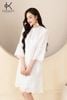 Đầm Linen Suông Cao Cấp Thêu Ren K311 – Thanh Lịch, Nhẹ Nhàng & Bền Vững