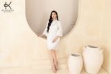  Đầm Linen Suông Cao Cấp Thêu Ren K311 – Thanh Lịch, Nhẹ Nhàng & Bền Vững 
