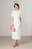  K457 Đầm Suông Đũi Bố Cao Cấp – Thanh Lịch, Tinh Tế & Tôn Dáng | Kenosho 