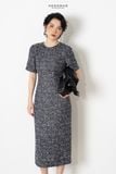  K457 Đầm Suông Đũi Bố Cao Cấp – Thanh Lịch, Tinh Tế & Tôn Dáng | Kenosho 