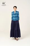  K606 Chân Váy Dài Linen/Rayon – Nhẹ Mát, Mềm Mại 