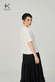  K622 - Áo ký giả tay ngắn, cổ tròn NEW ARRIVALS 