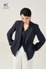 Áo Blazer Đũi Xanh Navy – Tôn Dáng, Lịch Lãm, Mềm Mát Cả Ngày | K601