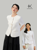 K622 - Áo ký giả tay ngắn, cổ tròn NEW ARRIVALS