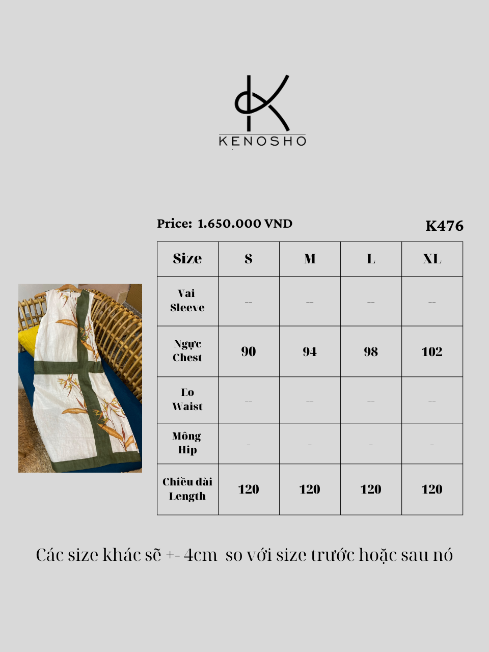  K476 Đầm suông họa tiết hoa thiên điểu độc đáo 