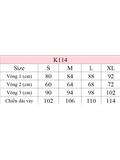  K114 Đầm LINEN 2 dây, cài khuy 2 bên 