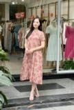  Đầm suông A , cổ tròn, tay ngắn - thoải mái và thoáng mát K171 
