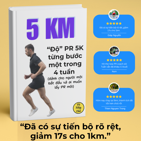  Giáo Trình - Độ PR 5KM (Gói 1 Tháng) 