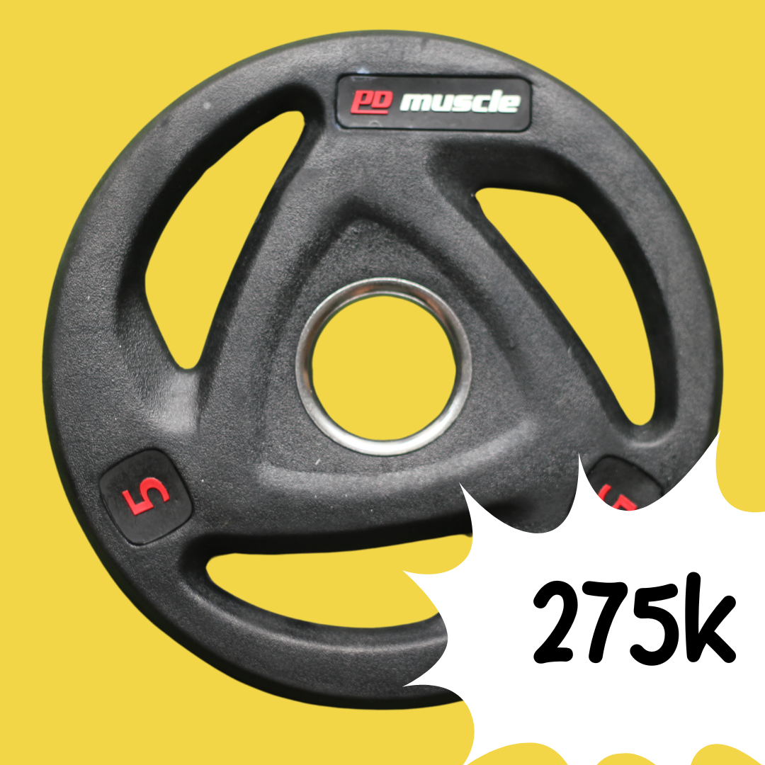 Tạ đĩa cao su BoFit 5Kg 