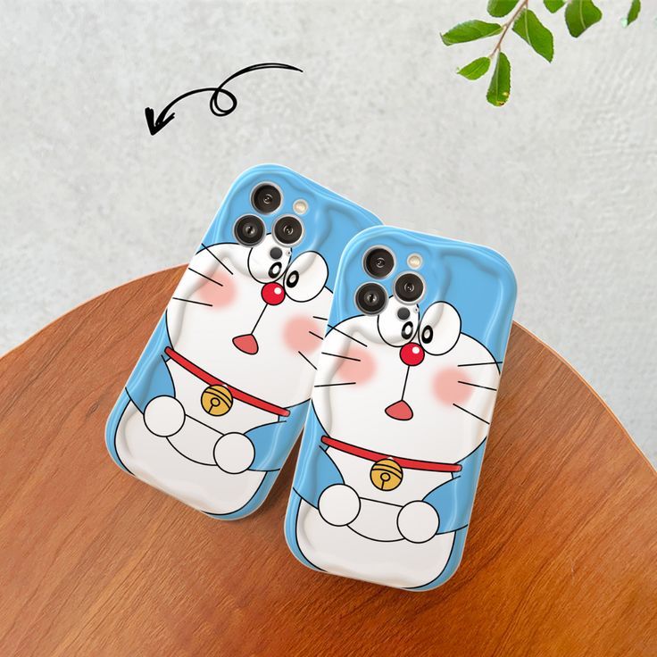  Ốp lưng điện thoại cạnh sóng CoverCraze Doraemon dành cho nhiều dòng điện thoại 