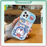  Ốp lưng điện thoại CoveCraze nắp trượt tròn Doraemon dành cho nhiều dòng điện thoại 