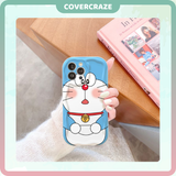  Ốp lưng điện thoại cạnh sóng CoverCraze Doraemon dành cho nhiều dòng điện thoại 