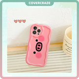  Ốp lưng điện thoại cạnh sóng CoverCraze Lợn hồng dành cho nhiều dòng điện thoại 