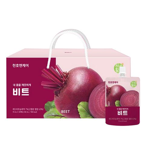 Nước Ép Củ Dền Đỏ Chunho Ncare - 1 Hộp 30 Gói