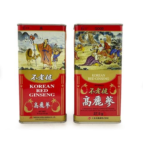 Sâm khô hộp thiếc Deadong 37,5g