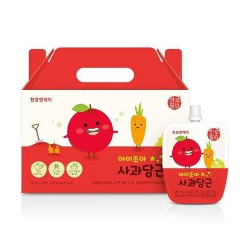 Nước Ép Rau Củ Quả Hữu Cơ Chunho Ncare Baby - 30 Gói