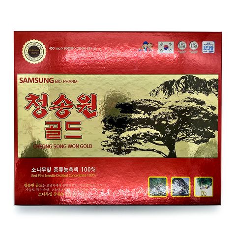Tinh dầu thông đỏ SamSung Cheong Song Won Gold 180 viên