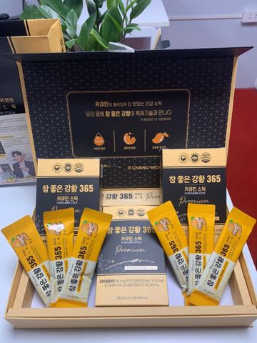 Thạch Nghệ Nano 365 Collagen Premium Ji Chang Wook - Vị Xoài - Hộp 30 thanh