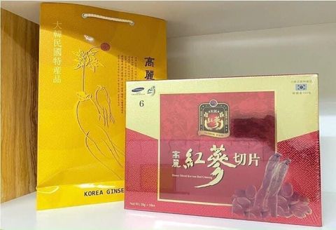 Hồng Sâm Thái Lát Tẩm Mật Ong Sambok Hàn Quốc 20g x 10 củ