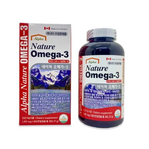Dầu cá Omega 3 Alpha Nature EPA&DHA