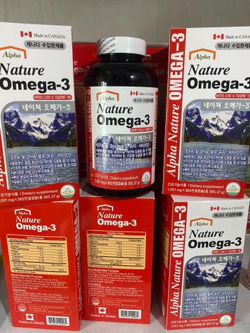 Dầu cá Omega 3 Alpha Nature EPA&DHA