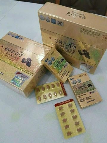 Viên uống bổ gan Bokan Yeong (Hàng Chính Phủ) 120 viên