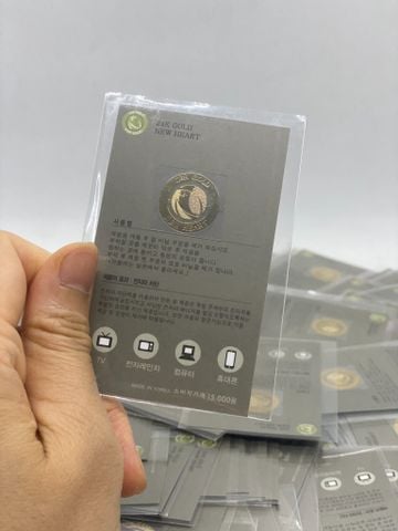 Miếng dán chắn sóng điện từ mạ GOLD 24K New Heart