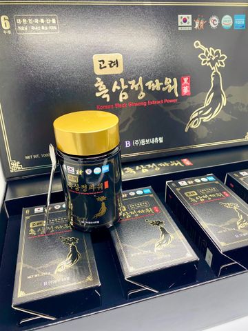 Cao hắc sâm Hàn Quốc 250g x 4 lọ