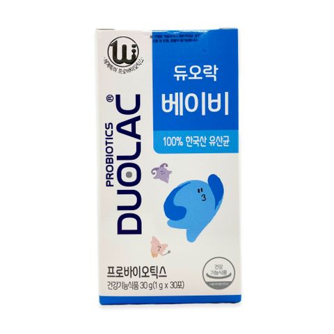 Men vi sinh Doulac Baby xanh dương 30 gói ( 6m-24m)