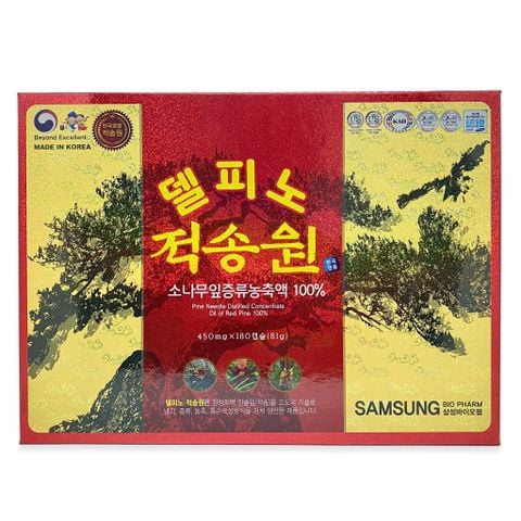 Tinh dầu thông đỏ Chính Phủ Del Pino Joek Song Won