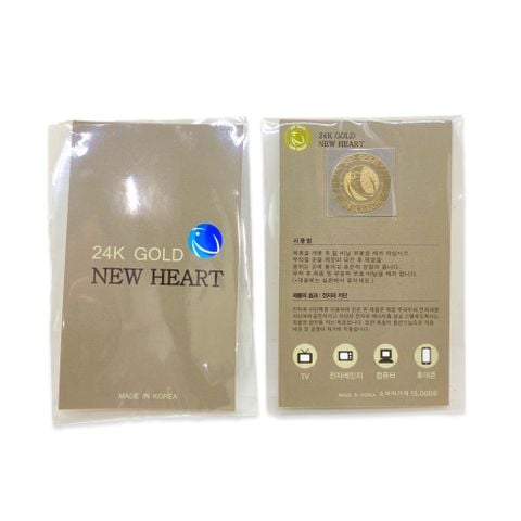 Miếng dán chắn sóng điện từ mạ GOLD 24K New Heart