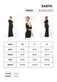  ĐẦM DÀI EARTH BLACK 