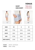  CHÂN VÁY NGẮN VENUS LIGHTBLUE 