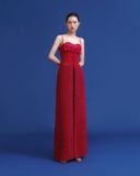  CHÂN VÁY DÀI SATIN STRAING BLACK MUNG1 