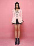  CHÂN VÁY NGẮN KAKI THUN STRAING BLACK MICHAEL 