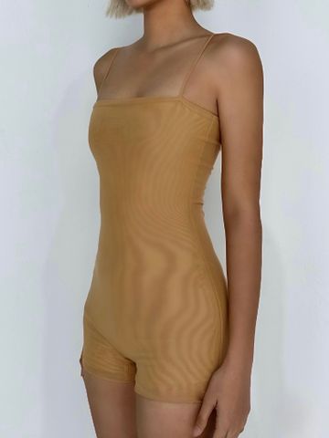  BODYSUIT THUN LƯỚI SLIMFIT CORNSILK BODYSUIT 