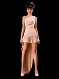  ĐẦM DÀI KAKI THUN SLIMFIT NUDE ARIES 