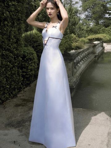  SET SATIN SLIMFIT LIGHTBLUE AURORA 