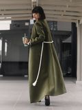  ÁO KHOÁC KAKI THUN OVERSIZE DARKGREEN ANNA 