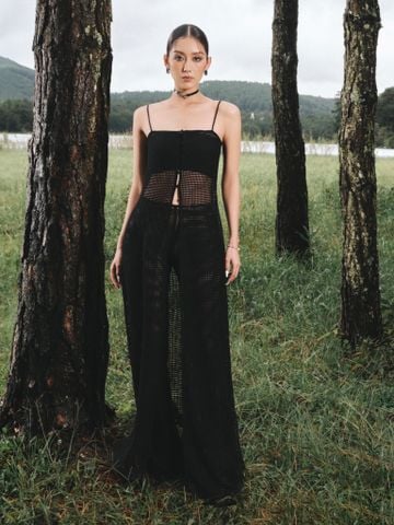  ÁO KHOÁC REN STRAING BLACK MULAN 