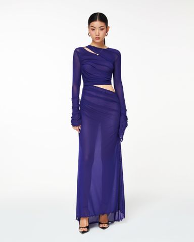  ĐẦM DÀI SATURN PURPLE 