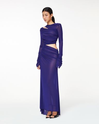  ĐẦM DÀI SATURN PURPLE 