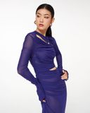  ĐẦM DÀI SATURN PURPLE 