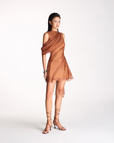  ĐẦM NGẮN ETHEREAL BROWN 