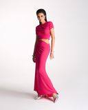  ĐẦM DÀI ROMANTIC PINK 