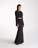  CHÂN VÁY DÀI DRAMATIC BLACK 