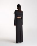  CHÂN VÁY DÀI DRAMATIC BLACK 