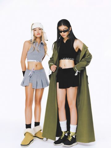  ÁO CROPTOP THUN XỐP SLIMFIT GRAY VIOLET 